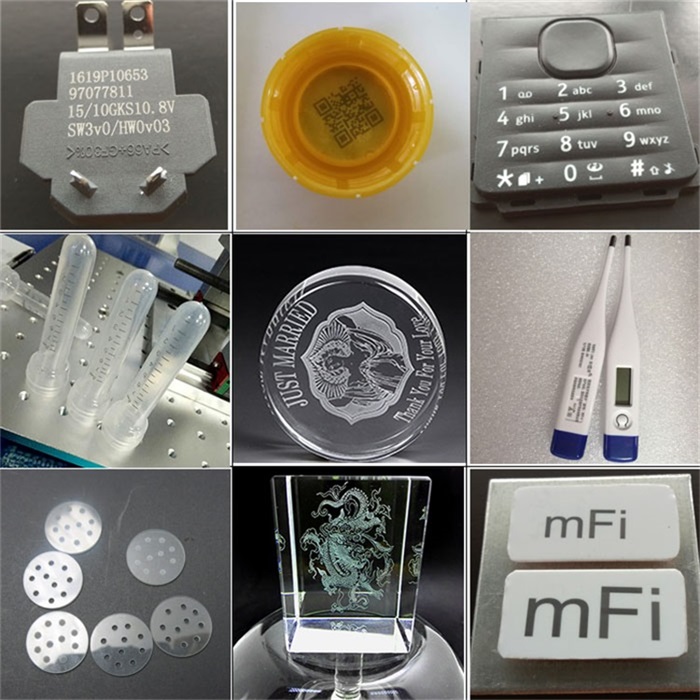 紫外激光打標樣品圖